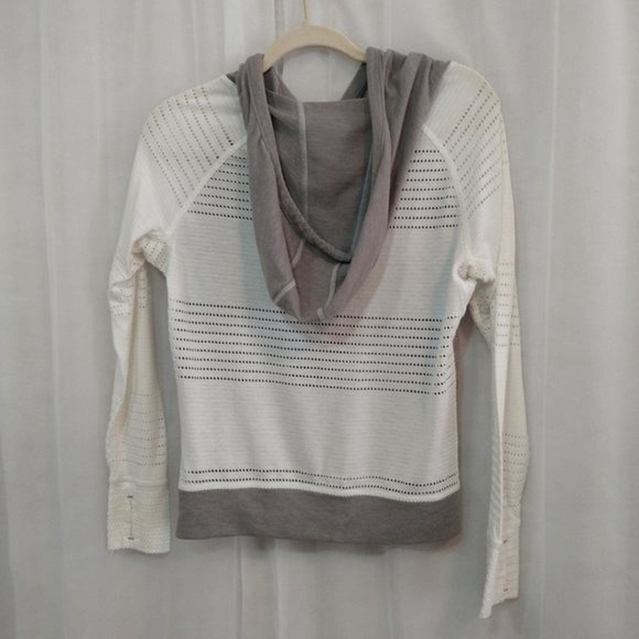 Athleta Womens Hoodie Limitless Pullover Cowl Neck Size XS - Picture 9 of 9